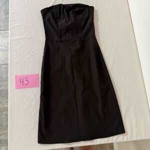 Joyce Leslie Elegant Black Strapless Dress